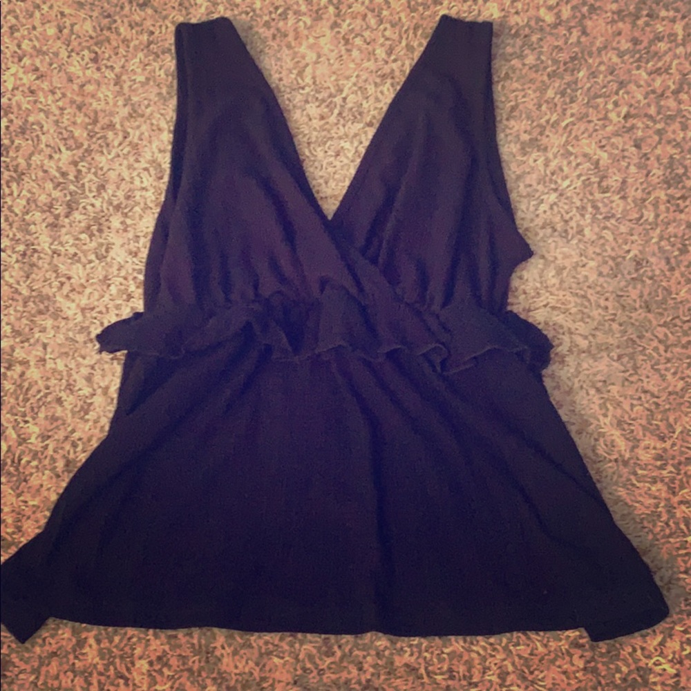 V neck tank